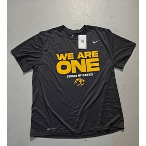Nike Dri-FIT Mens Training T-Shirt "WE ARE ONE" Stones Athletics Black 2XL